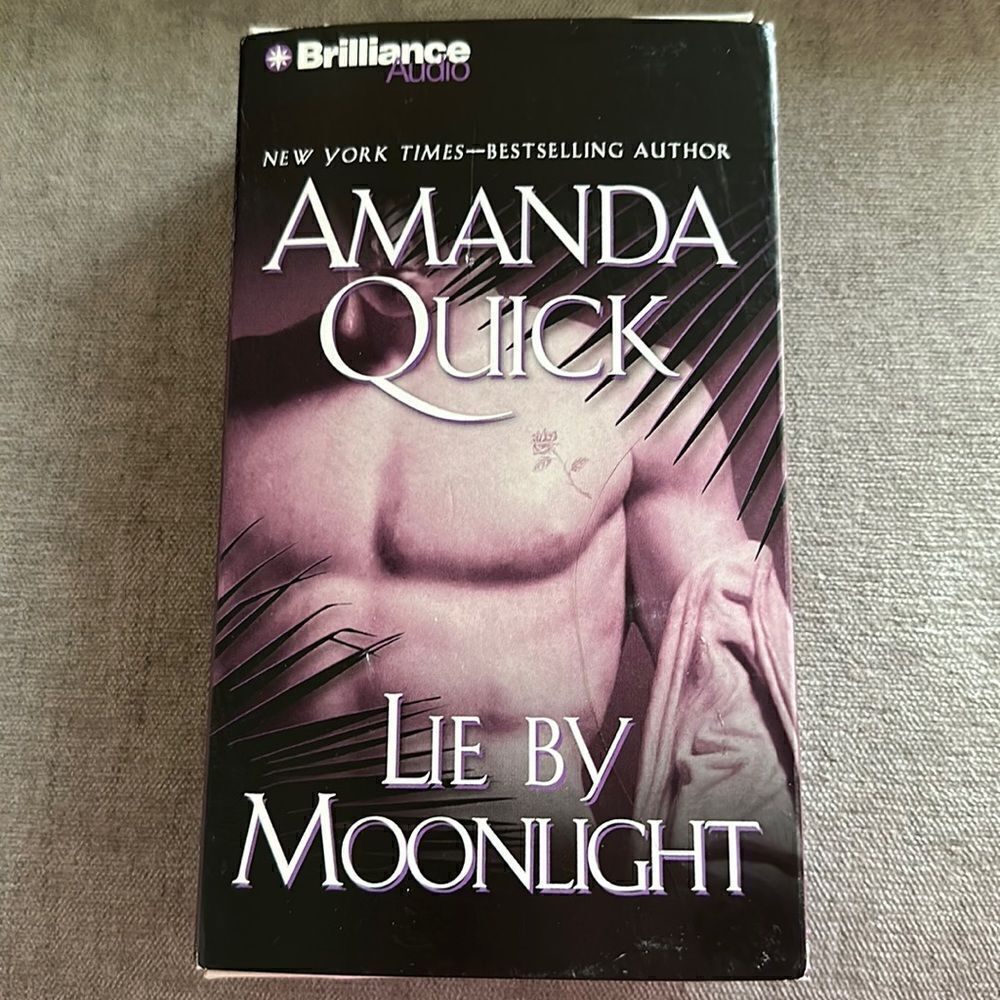 “Lie by Moonlight” Book by Amanda Quick on Audio Cassette!